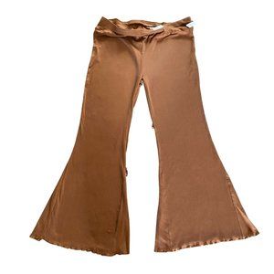 RUE21 PLUS BROWN STRETCH FLARE LEG WOMEN'S PANTS SIZES 3X & 4X NWT